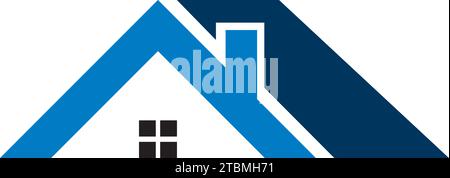 È un simbolo relativi ai termini della casa, residence o alloggiamento Illustrazione Vettoriale
