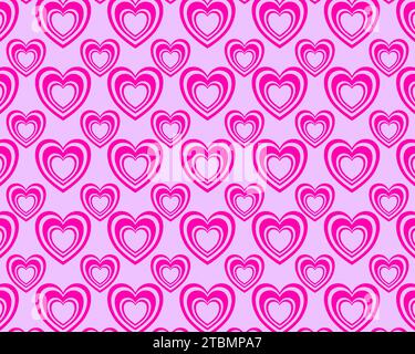 È la tecnica della combinazione di oggetti in modo che diventi una forma di sfondo del modello Illustrazione Vettoriale