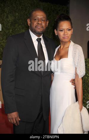 Forest Whitaker e Keisha Whitaker al Vanity Fair Oscar Party 2011 ospitato da Graydon Carter al Sunset Tower Hotel a West Hollywood, California. 27 febbraio 2011 © MPI22/MediaPunch Inc Foto Stock