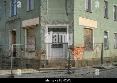 Hausruine, Brüderstraße, Angermünde, Brandeburgo, Deutschland Foto Stock