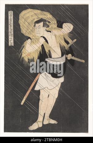 L'attore Otani Tomoemon nel ruolo di Ono Sadakuro, dalla serie Image of Actors on Stage 1939 di Utagawa Toyokuni i Foto Stock