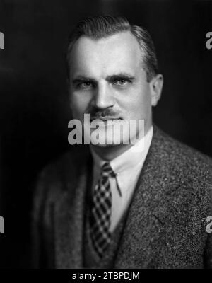 Ritratto di Arthur Compton. Fotografia di Moffett Studio. Foto Stock