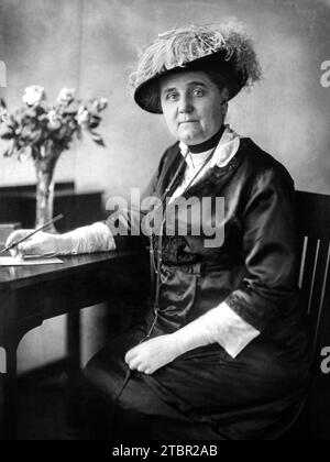 Jane Addams intorno al 1914. Di Gerhard Sisters. Foto Stock