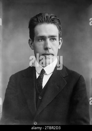 Prof. Niels Bohr. Circa 1910. Loc afferma che la data è intorno al 1920-25, ma in base al suo aspetto, la fotografia è più vicina al 1910. Editore Bain N. Foto Stock