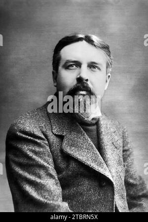 Maurice Denis. Ritratto dell'artista francese, Maurice Denis (1870-1943) Foto Stock