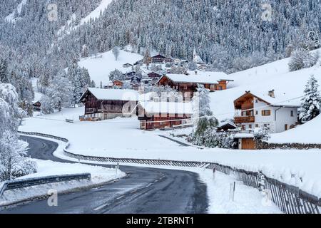 Santa Gertrude è un piccolo villaggio della provincia di Bolzano, Europa, Italia, Trentino alto Adige, provincia di Bolzano, Santa Gertrude Foto Stock