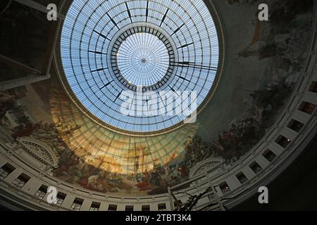 La cupola della Bourse de Commerce, Parigi, Francia Foto Stock