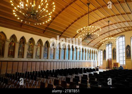 Germania, Assia, Francoforte, città vecchia, Römerberg, Römer, Kaisersaal Foto Stock