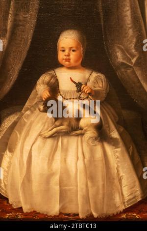 Inghilterra, Londra, Ritratto del principe Carlo, poi re Carlo II (1630-85) di Unknown Artist datato 1630 Foto Stock