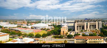 Baton Rouge, LOUISIANA - 1° dicembre 2023: Il Louisiana State University Tiger Stadium è sede della squadra di football della LSU Foto Stock