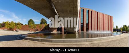Una foto panoramica della National Polish radio Symphony Orchestra Foto Stock