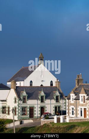 Findochty a novembre. Moray, Scozia. Foto Stock