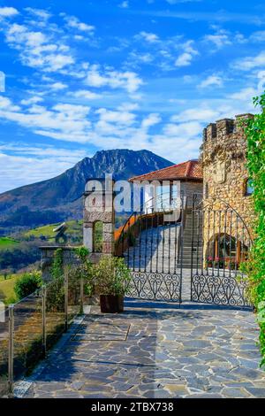 Puebloastur Eco-Resort Hotel & Spa, Cofino, Asturias, Spagna Foto Stock