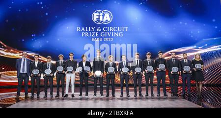 SZTUKA Kacper, Campionato di Formula 4 certificato da FIA - F4 Italia, ritratto ISCHER Ethan, Campionato di Formula 4 certificato da FIA - F4 CEZ, ritratto WHARTON James, Campionato di Formula 4 certificato da FIA - F4 UAE, ritratto BEETON Jack, Campionato di Formula 4 certificato da FIA - F4 SEA, ritratto ANTONELLI Andreas Kimi, Formula Regional Middle East & FIA Europe by Alpine, ritratto WURZ Charlie, Castrol Toyota Formula Regional Oceania Championship certificato dalla FIA, ritratto OGAWA Sota, Formula Region Japanese Championship certificato dalla FIA, ritratto NAEL Theophile, Formula 4 Championship certificato Foto Stock