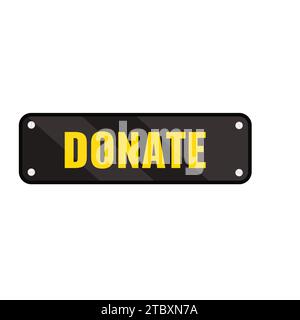 Donazione, illustrazione concettuale Foto Stock