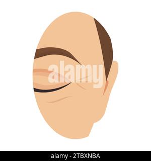 Invecchiamento, illustrazione concettuale Foto Stock