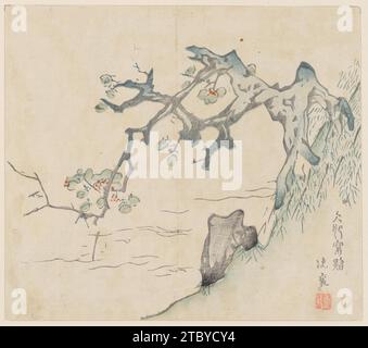 Pagina dal Ten Bamboo Studio Manual of Painting and Calligraphy 1924 di Hu Zhengyan Foto Stock