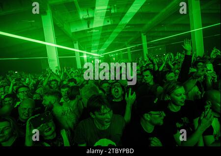 Copenhagen, Danimarca. 2 dicembre 2023. I frequentatori di concerti hanno visto un concerto dal vivo con il gruppo elettronico inglese The Prodigy al Tap1 di Copenaghen. (Foto: Gonzales Photo - Nikolaj Bransholm). Foto Stock