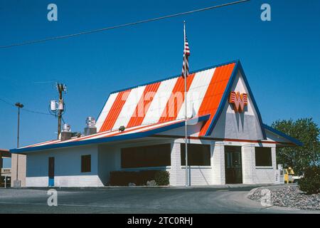 Fast food Whataburger, Las Cruces, New Mexico, USA, John Margolies Roadside America Photography Archive, 2003 Foto Stock