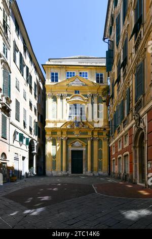 Chiesa del Santissimo nome di Maria e degli Angeli custodi a Genova, Italia. Foto Stock