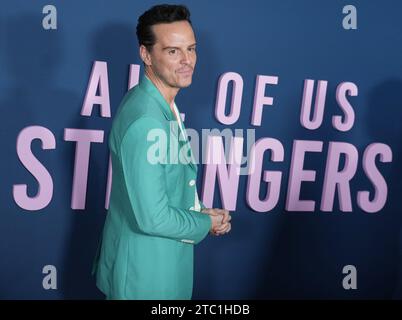 Los Angeles, USA. 9 dicembre 2023. Andrew Scott al The Searchlight Pictures' ALL OF US STRANGERS Los Angeles Special Screening tenutosi al Vidiots di Los Angeles, CALIFORNIA, sabato 9 dicembre 2023. (Foto di Sthanlee B. Mirador/Sipa USA) credito: SIPA USA/Alamy Live News Foto Stock