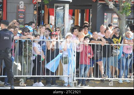 Buenos Aires, Argentina. 10 dicembre 2023. Cerimonia di inaugurazione del presidente eletto Javier Milei in Argentina al Congresso Nazionale. Foto Stock