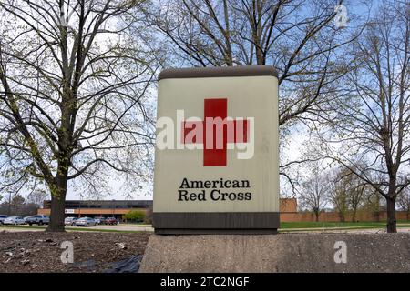 American Red Cross Southwest Chapter and Blood Donation Center a Madison, WISCONSIN, Stati Uniti Foto Stock