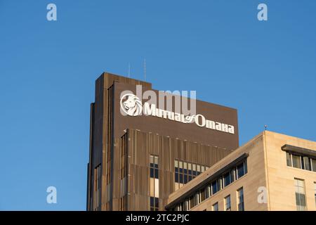 Mutual of Omaha sede a Omaha, Nebraska, USA. Foto Stock