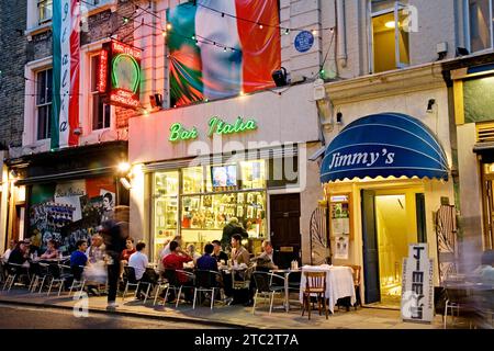 Bar Italia Soho Londra UK Foto Stock