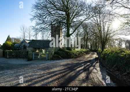 BRADOC CHIESA DI SANTA MARIA VERGINE LOSTWITHIEL Foto Stock