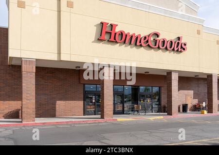 Un negozio HomeGoods a Salt Lake City, Utah, Stati Uniti Foto Stock