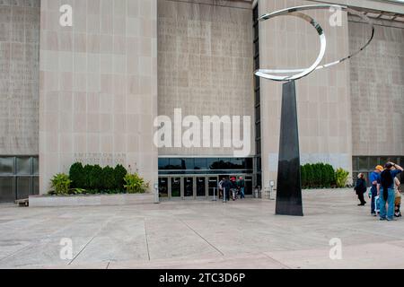 All'esterno del National Museum of American History su Madison Drive a Washington DC Foto Stock