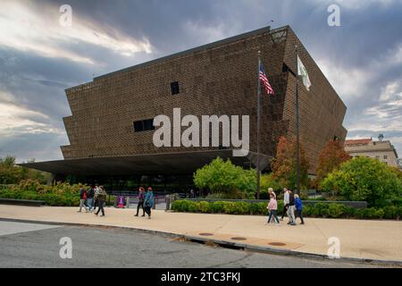 National Museum of African American History and Culture di Washington DC Foto Stock