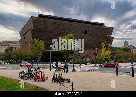 National Museum of African American History and Culture di Washington DC Foto Stock