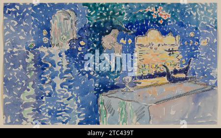 Venezia: Notte del Redentore 1975 di Henri-Edmond Cross (Henri-Edmond Delacroix) Foto Stock