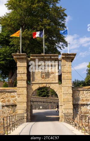 La citadelle de Mont-Louis, Francia Foto Stock