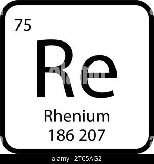 Disegno illustrativo vektor icona renio Illustrazione Vettoriale