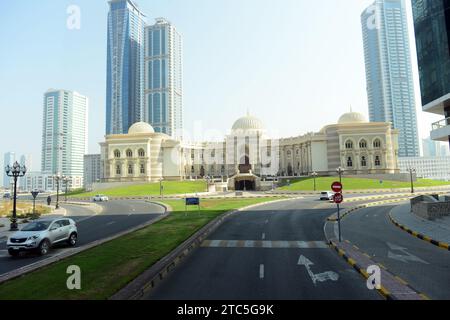 Camera di commercio e industria di Sharjah, Emirati Arabi Uniti. Foto Stock