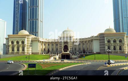 Camera di commercio e industria di Sharjah, Emirati Arabi Uniti. Foto Stock