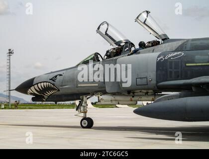 Fantoccio F-4E dell'aeronautica turca Foto Stock