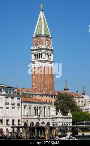 Venezia, Italia - 5 settembre 2022: La torre di San Marco a Venezia. Italia Foto Stock