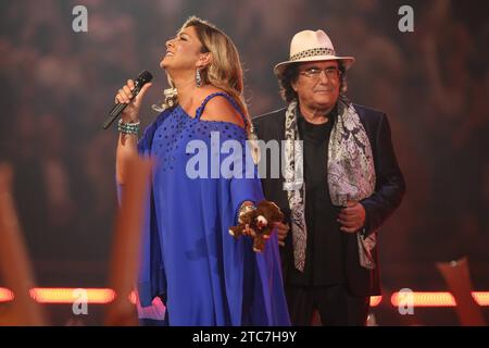 Saenger al Bano und Romina Power ITA - ARD Show Aufzeichnung Schlagerbooom Ð Das Internationale Schlagerfest aus der Westfallenhalle a Dortmund - Fotografiert AM 21.10.2016 - Sendetermin 22.10.2016 *** cantanti al Bano e Romina Power ITA ARD Show Recording Schlagerbooom Ð Das Internationale Schlagerfest dal Westfallenhalle di Dortmund fotografato il 21 10 2016 data di trasmissione 22 10 2016 Pressebuero Schroedter credito: Imago/Alamy Live News Foto Stock