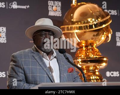 Cedric The Entertainer al 81° annuncio delle nomine ai Golden Globe Awards tenutosi al Beverly Hilton di Beverly Hills, CA lunedì 11 dicembre 2023. (Foto di Sthanlee B. Mirador/Sipa USA) Foto Stock