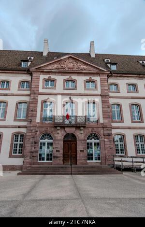 Colmar, Francia, 23 luglio 2023. La nuova libreria multimediale Colmar è stata creata sul sito del vecchio ospedale. Foto Stock