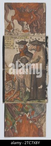 Quadro metamorfico 1959 di Anonymous, tedesco, XVI secolo Foto Stock