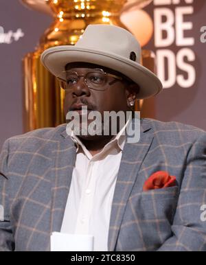Beverly Hills, California, USA. 11 dicembre 2023. Cedric the Entertainer partecipa all'annuncio annuale delle 81 nomination ai Golden Globe Award al Beverly Hilton di Beverly Hills, California, lunedì 11 dicembre 2023. Foto di Greg Grudt/UPI Credit: UPI/Alamy Live News Credit: UPI/Alamy Live News Foto Stock