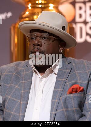 Beverly Hills, California, USA. 11 dicembre 2023. Cedric the Entertainer partecipa all'annuncio annuale delle 81 nomination ai Golden Globe Award al Beverly Hilton di Beverly Hills, California, lunedì 11 dicembre 2023. Foto di Greg Grudt/UPI Credit: UPI/Alamy Live News Credit: UPI/Alamy Live News Foto Stock