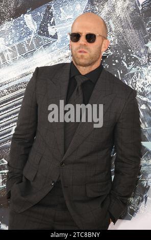 Jason Statham alla prima mondiale di "Fast Furious Presents: Hobbs Shaw" tenutasi al Dolby Theatre di Hollywood, USA il 13 luglio 2019 Foto Stock