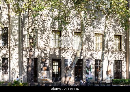 Tbilisi, Georgia - 23 settembre 2023: Edificio del Museo nazionale georgiano (Simon Janashia Museum of Georgia) su Shota Rustaveli Avenue a Tbilisi, c Foto Stock