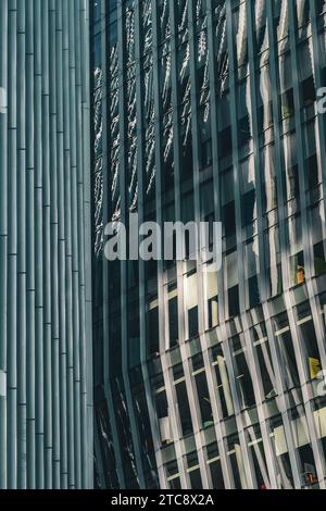 Casa moderna, facciate del museo, Polanco, città del Messico, CDMX, Messico, 2022 Foto Stock